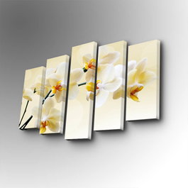 Wallity 5PUC-140 Cuadro Decorativo en Lienzo de 5 Piezas Multicolor